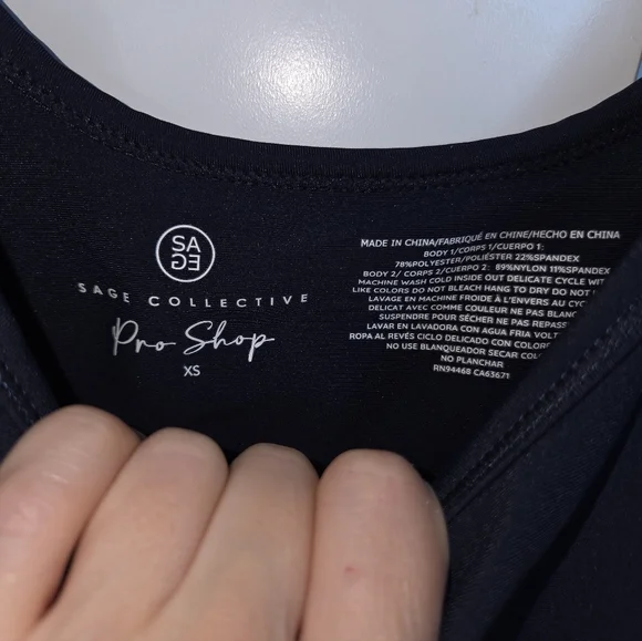 Navy Dress/Jumpsuit Fit-and-Flare - Picture 5 of 8